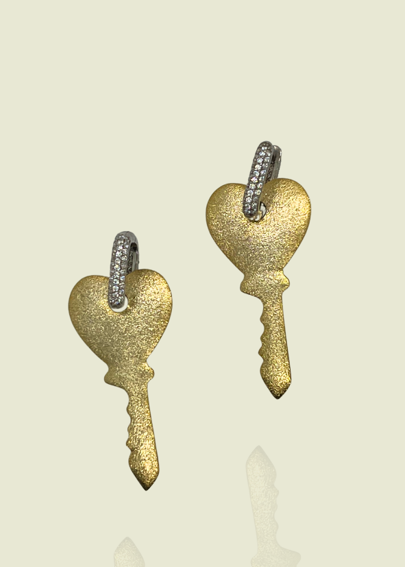 Boucles d'oreilles Clefs